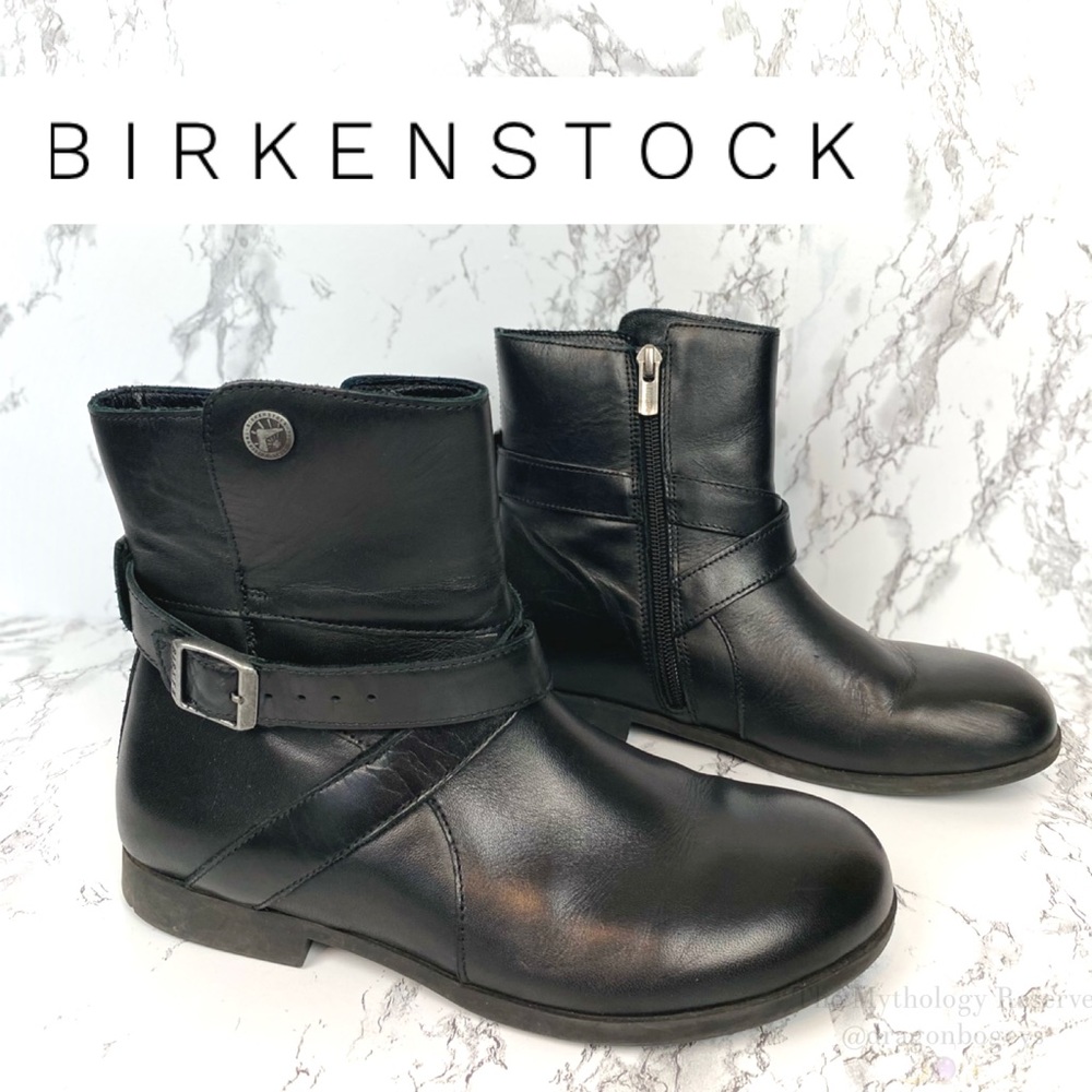 Birkenstock Collins Natural Leather Boot